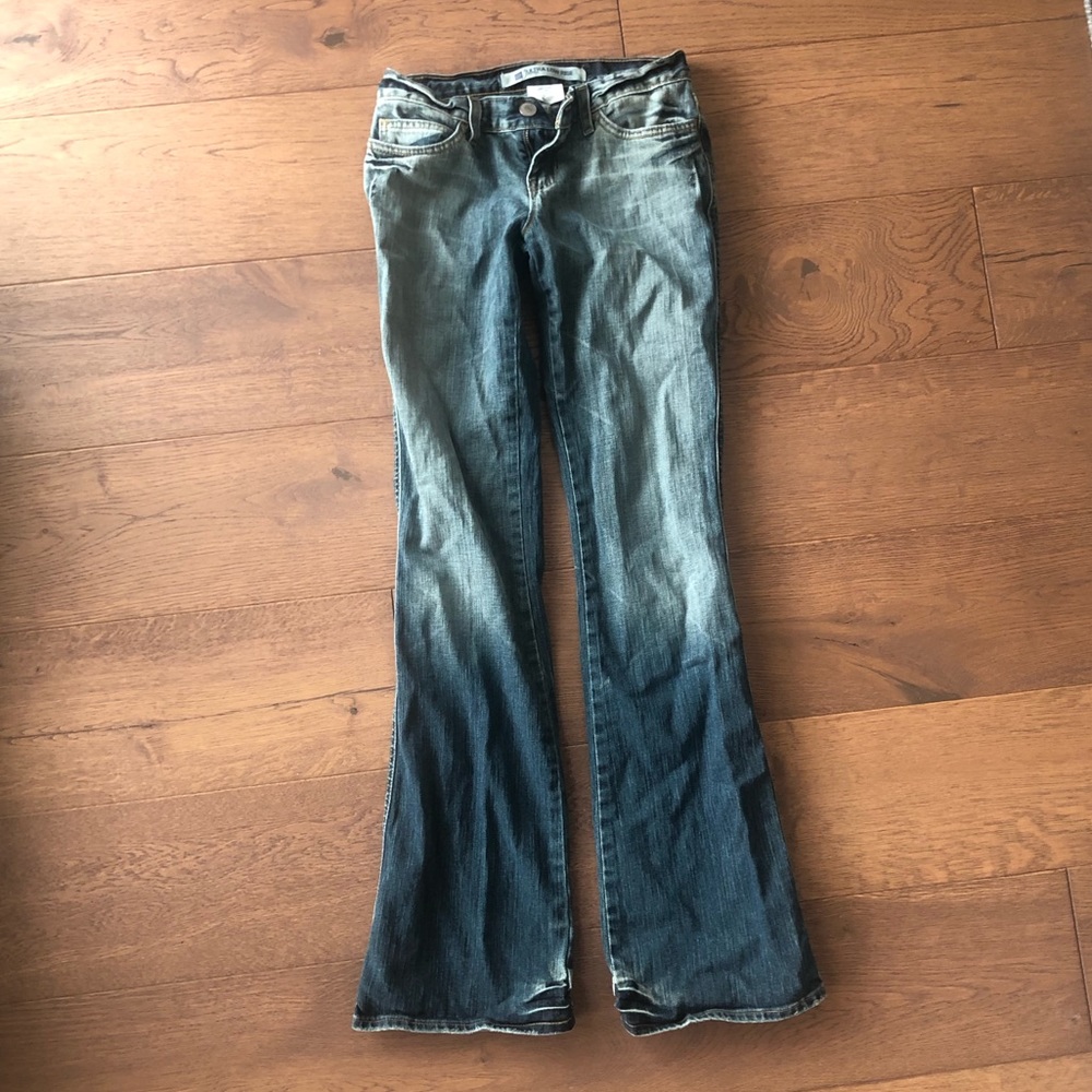 Vintage 2L GAP jeans with bleaching and whiskering